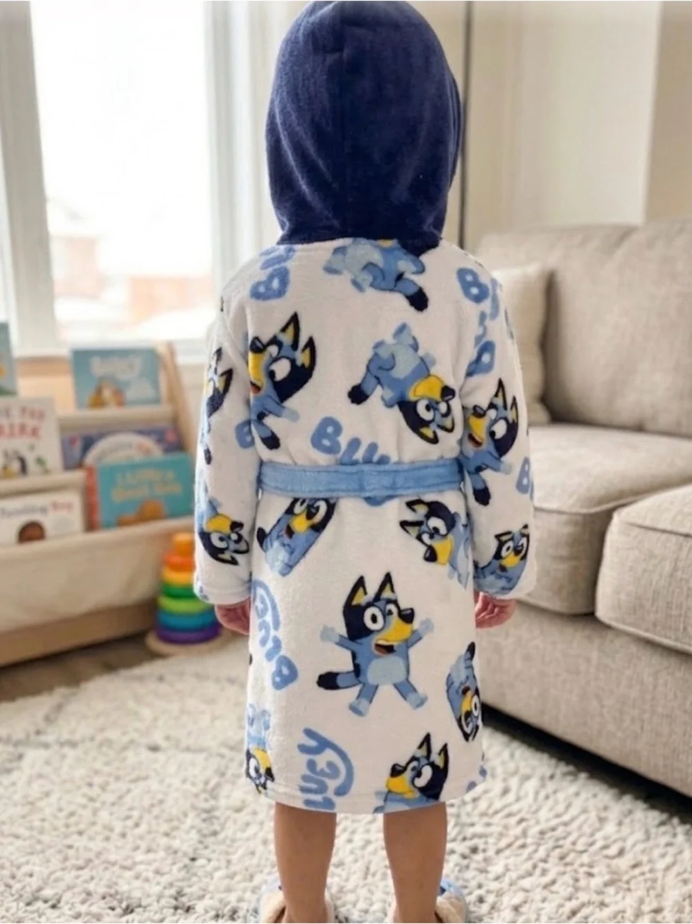 Bluey Hooded Kids Robe